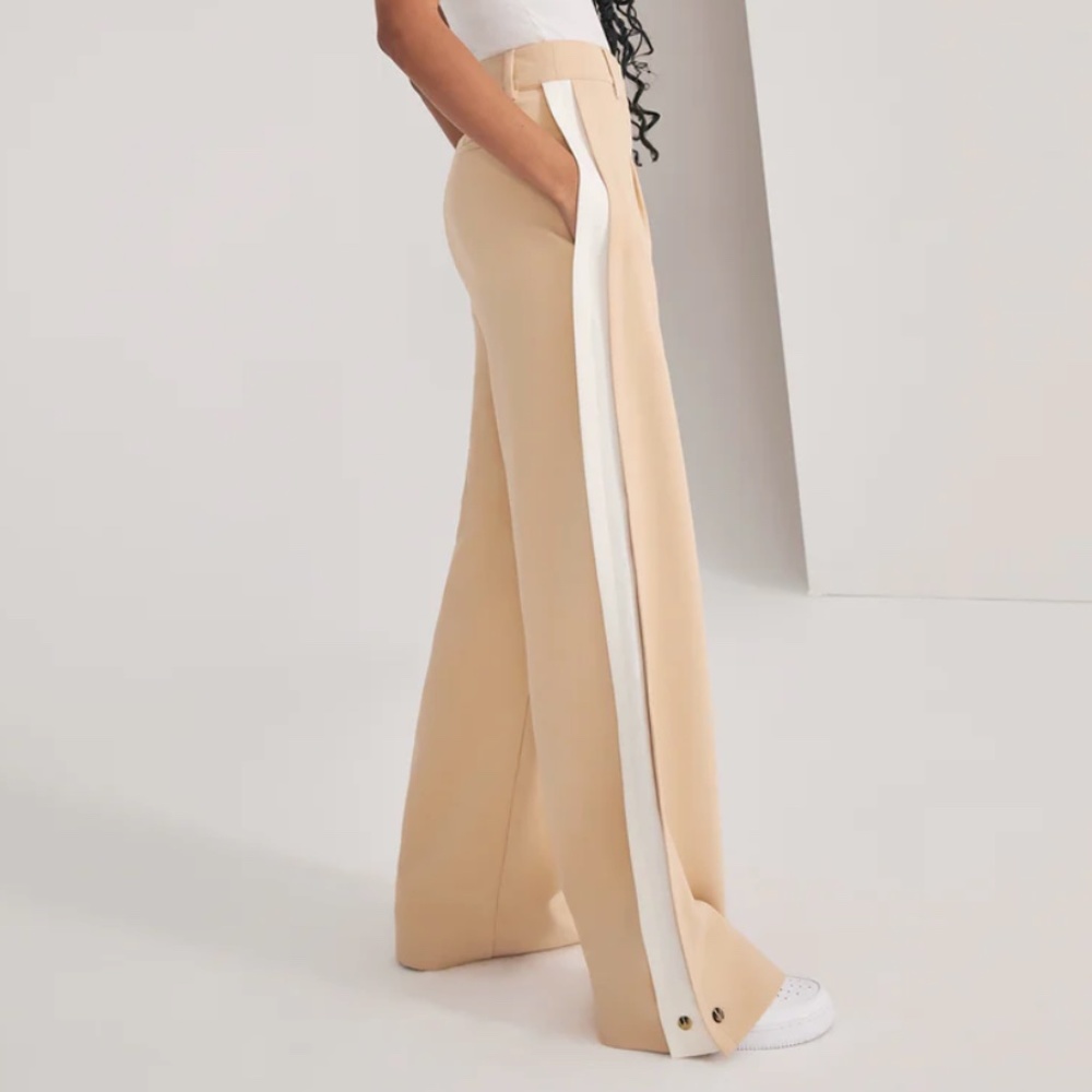 Favorite Daughter Margaret Wide Leg Pant (Sand)